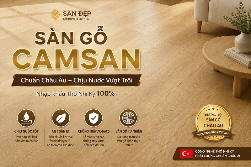 Kho sàn gỗ Camsan tại Hà Nội