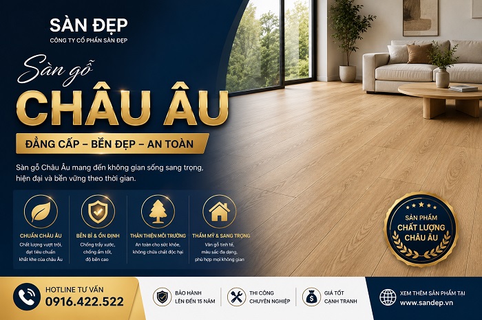 Kho sàn gỗ châu Âu cao cấp
