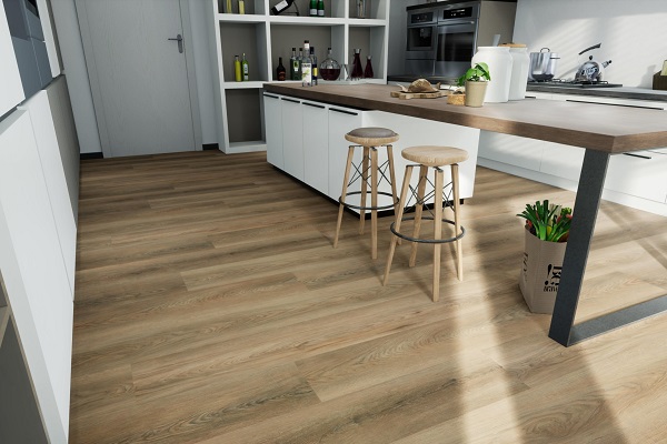 Mẫu sàn nhựa giả gỗ Joka 253 màu vàng nâu
