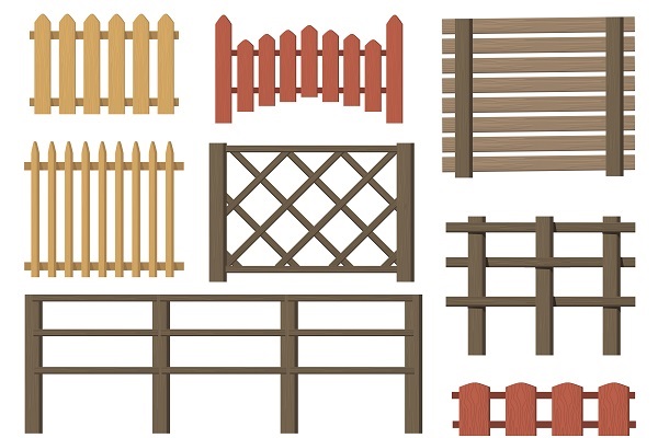 mẫu hàng rào gỗ nhựa đẹp