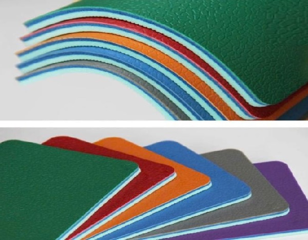 Mẫu sàn nhựa vinyl thể thao