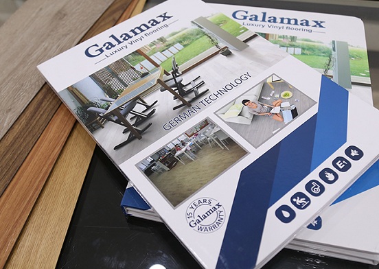 Quyển mẫu sàn nhựa Galamax