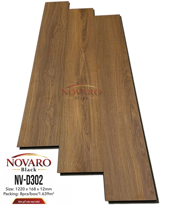 Sàn gỗ Novaro cốt đen NV-D302