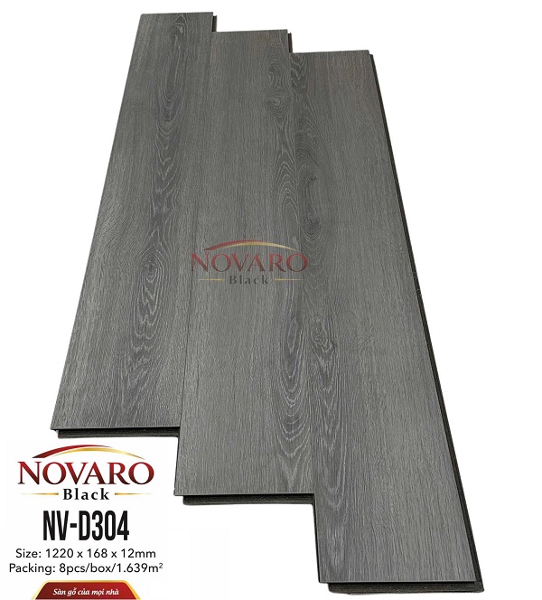 Sàn gỗ Novaro cốt đen NV-D304