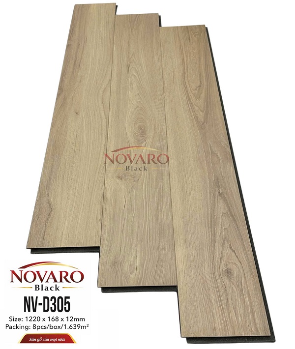 Sàn gỗ Novaro cốt đen NV-D305