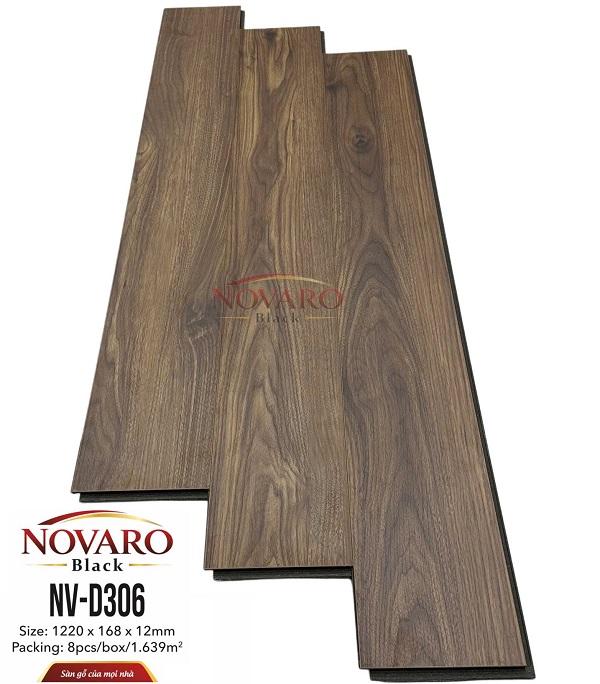 Sàn gỗ Novaro cốt đen NV-D306