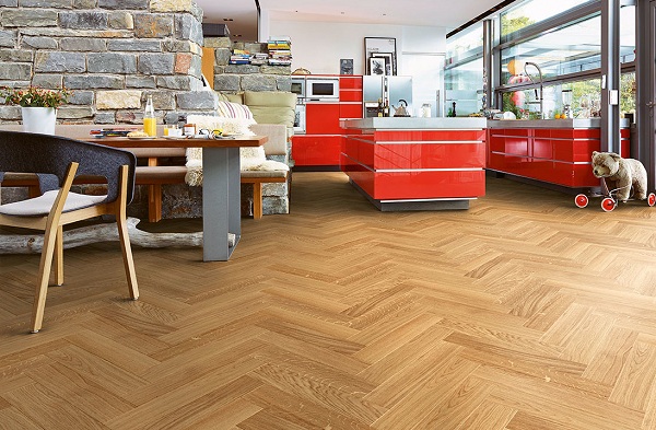 sàn gỗ công nghiệp ốp xương cá giá rẻ