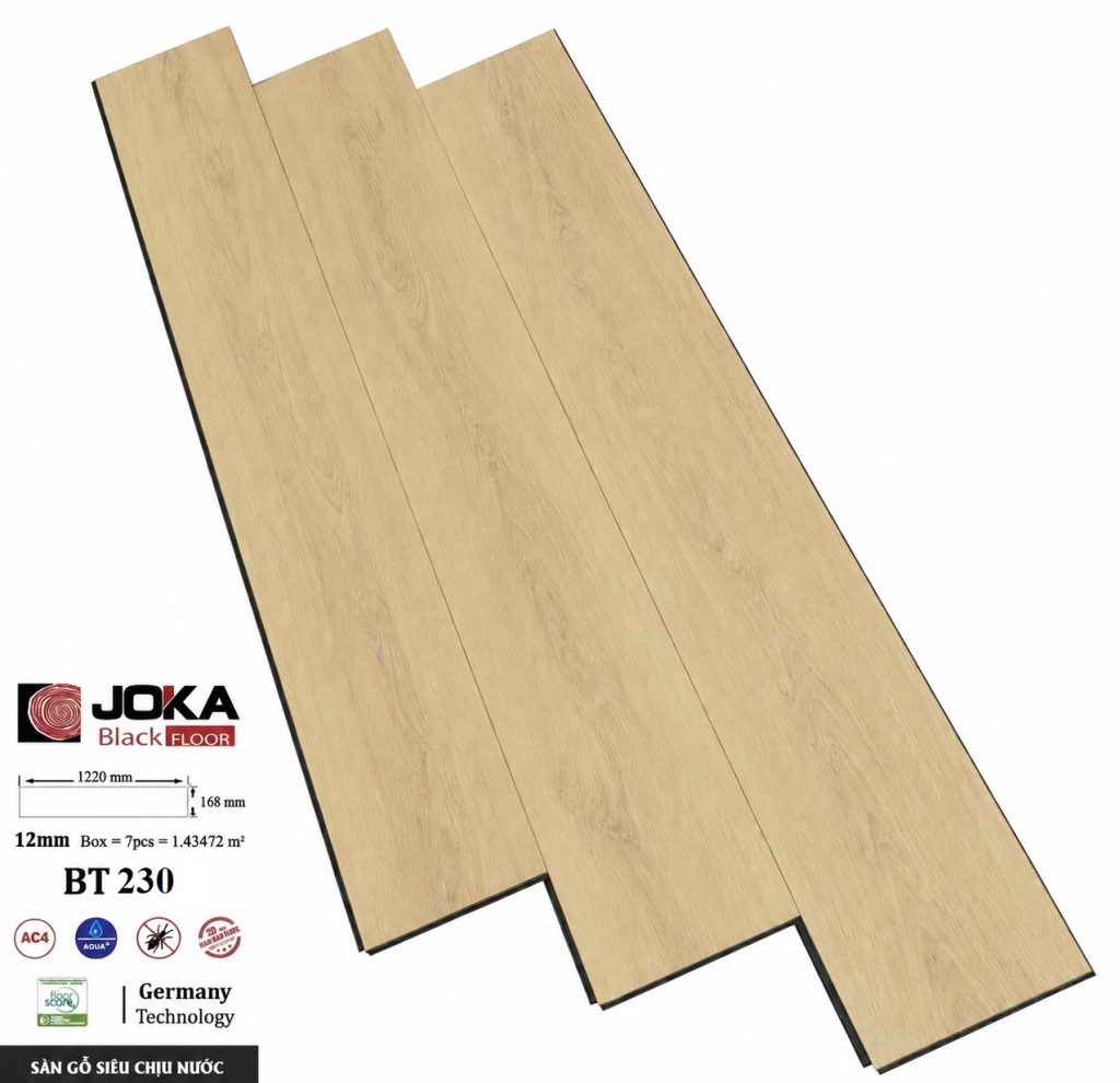Sàn gỗ Joka BT230 cốt đen