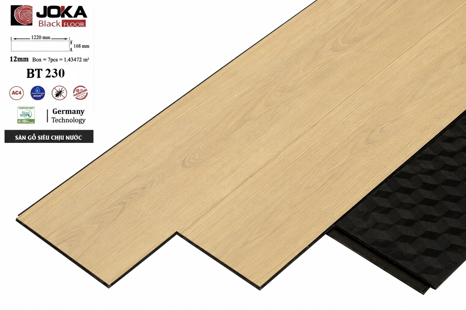 Sàn gỗ Joka BT230 CDF
