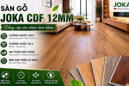 Sàn gỗ cốt đen CDF Joka