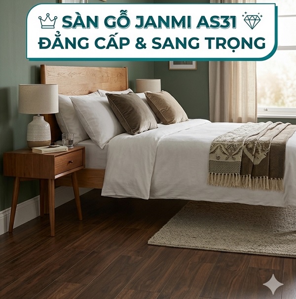Sàn gõ Janmi sang trọng - Đẳng cấp