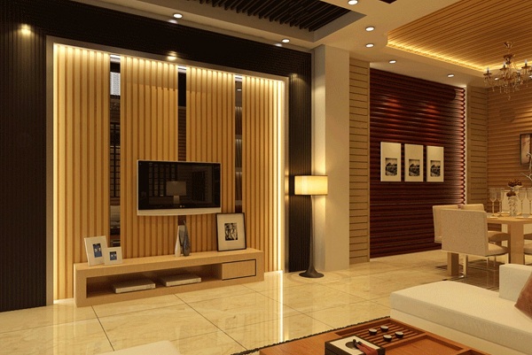 tấm nhựa ốp tường hệ lam sóng