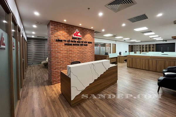 Sàn gỗ lát văn phòng công ty