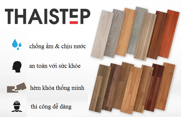 ưu điểm của sàn gỗ thaistep