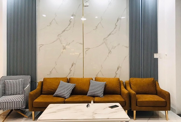 ốp tường sofa phòng khách
