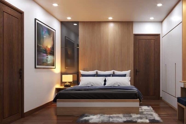 ốp tường trang trí phòng ngủ