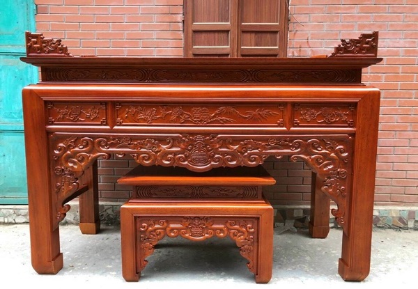 sập thờ gỗ gụ cao cấp