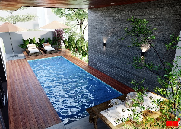 chi phí xây dựng hồ bơi giá rẻ