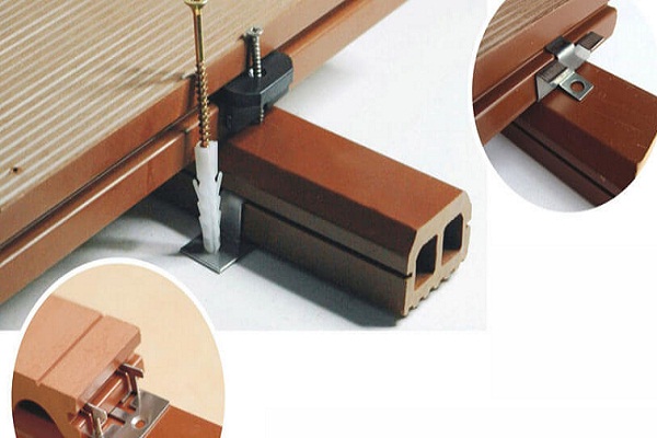 chốt nhựa lắp sàn gỗ ngoài trời