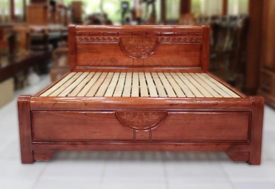 giường gỗ xoan đào