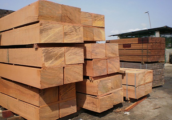 Khối gỗ gõ nhập khẩu từ Nam Phi