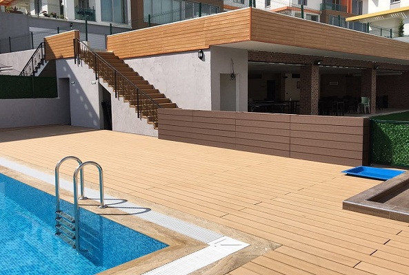 gỗ nhựa ngoài trời tecwood tại Huế