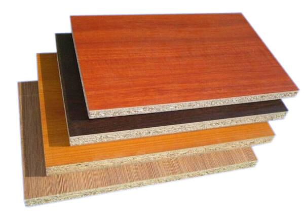 gỗ ván dăm phủ melamine
