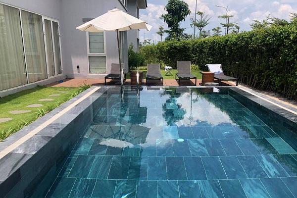 Hồ bơi lát đá xanh Thanh Hóa