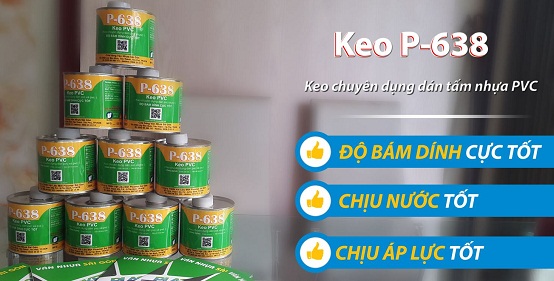 keo dán nhựa P638