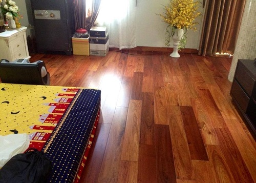 sàn gỗ giáng hương đẹp