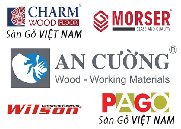 Logo các dòng sàn gỗ Việt Nam tốt nhất