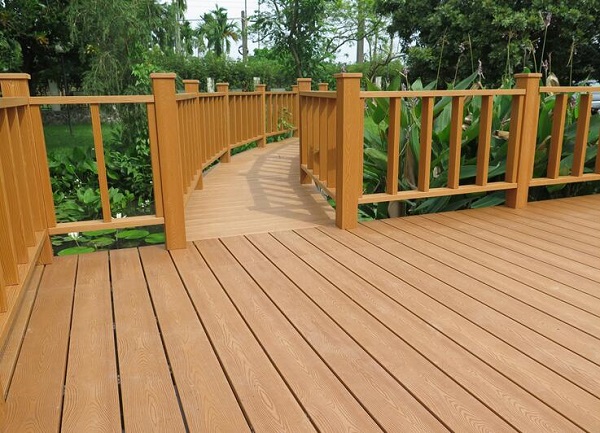 sàn gỗ nhựa ngoài trời tại Mỹ Đức