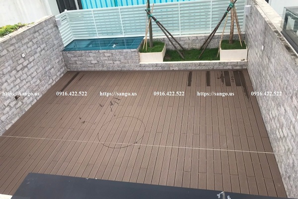 sàn gỗ nhựa sân thượng tốt nhất
