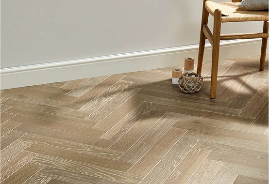 sàn gỗ tự nhiên lát xương cá