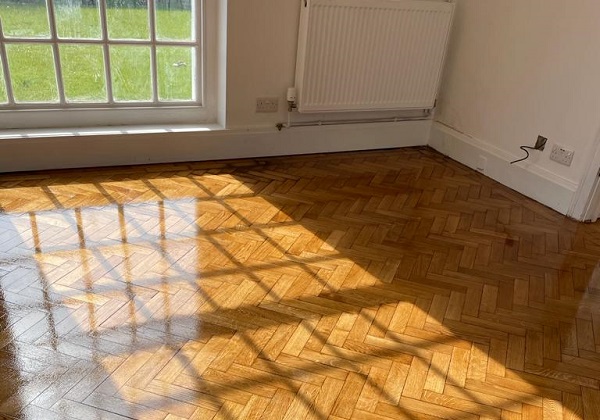 Ván sàn gỗ tần bì lát xương cá