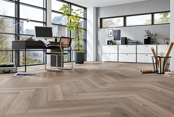 Mẫu sàn gỗ xương cá đang được thị trường ưa chuộng