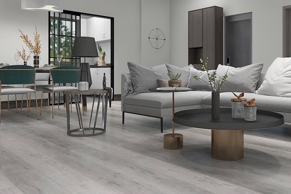 Sàn nhựa dán keo giả bê tông