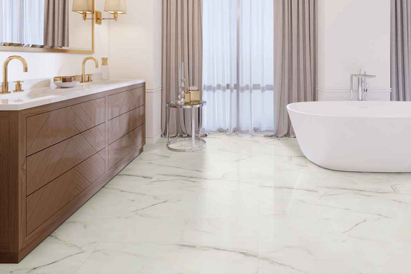 Mẫu sàn nhựa giả đá hoa cương tại Hà Đông