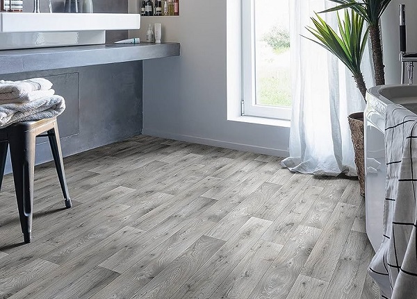 sàn nhựa hèm khóa decor phòng trọ