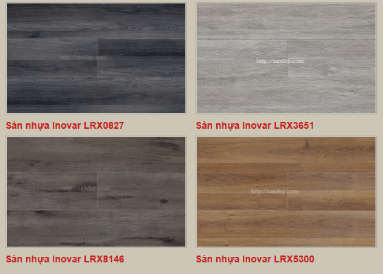 sàn nhựa Inovar giá rẻ