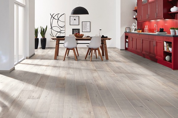 sàn nhựa màu sắc hiện đại