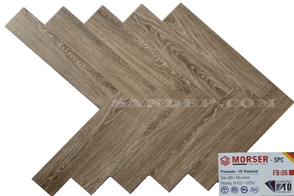 Sàn nhựa Morser xương cá FB-06