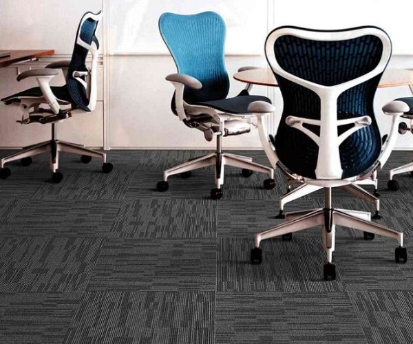 Sàn nhựa PVC vân thảm lát văn phòng