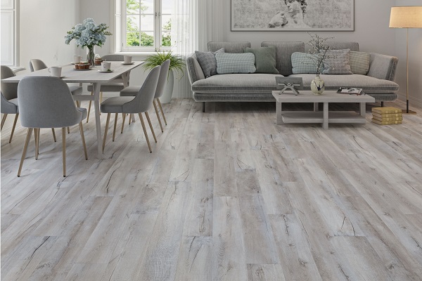 sàn nhựa dán keo màu sắc hiện đại