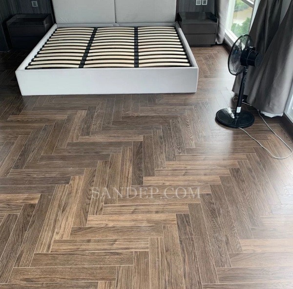 Sàn gỗ Xương Cá Acacia 8mm