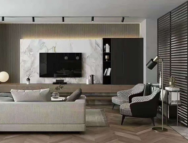 Tấm ốp tường phòng khách quận Long Biên