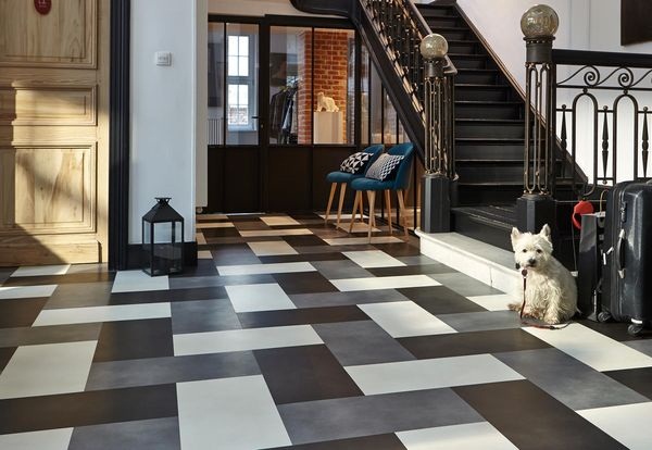 tấm simili trải sàn hiện đại