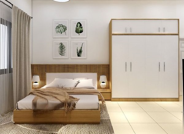 tủ quần áo gỗ MDF An Cường