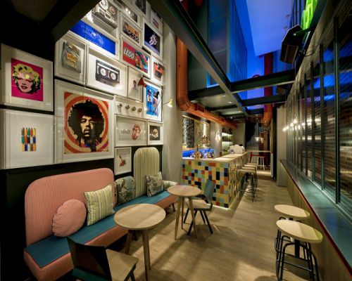 sàn gỗ cho quán cafe hiện đại
