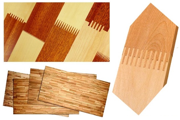 ván gỗ ghép tự nhiên